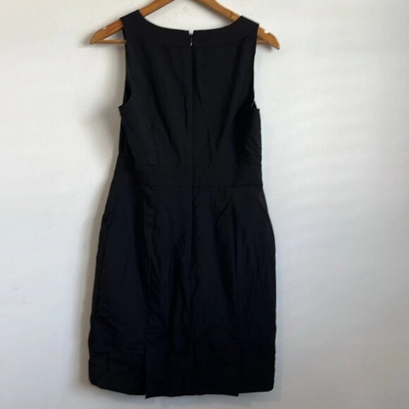 J. Crew Suiting Dress Womens Size 8 Petite Black - Picture 2 of 7